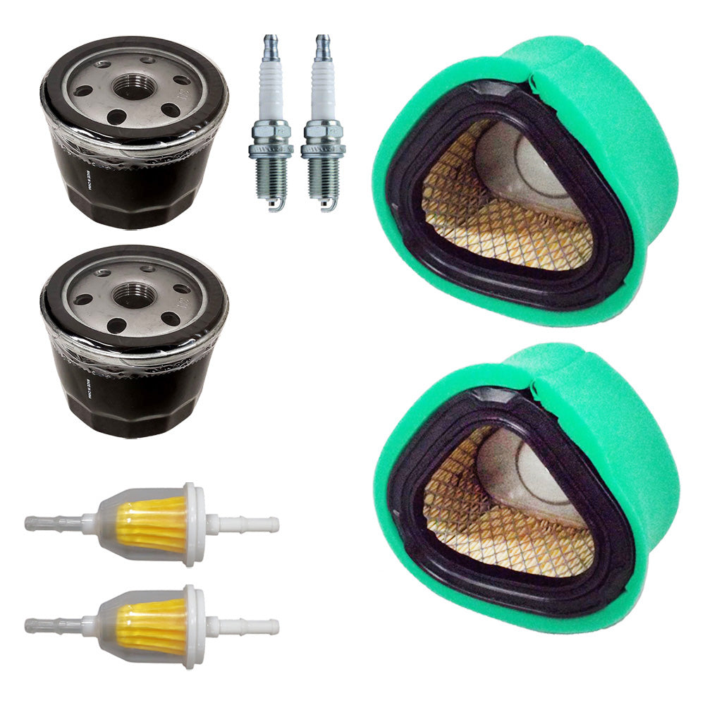 2PK Tune Up Kit For John Deere Tractors GT225 LTR155 LX255 Fits GY20574