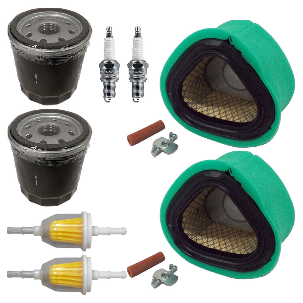 2PK Tune Up Kit For John Deere LX172 LX176 LX186 Fits GY20574