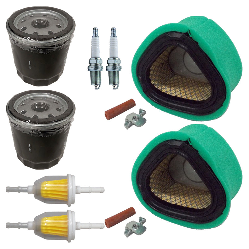2PK Tune Up Kit For John Deere LX173 Fits GY20574