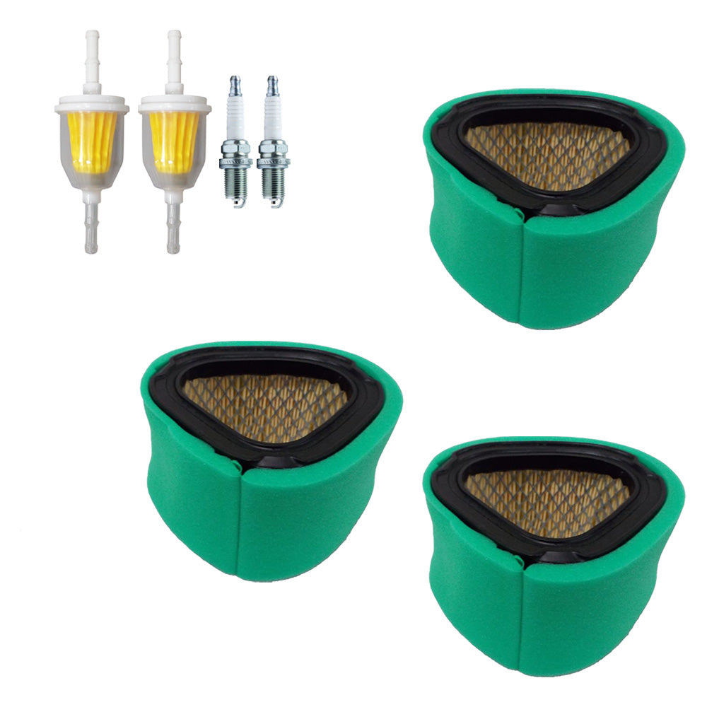 Air Filter and Tune Up Kit Combo For John Deere Tractors GT225 LTR155 LX255 Fits GY20574