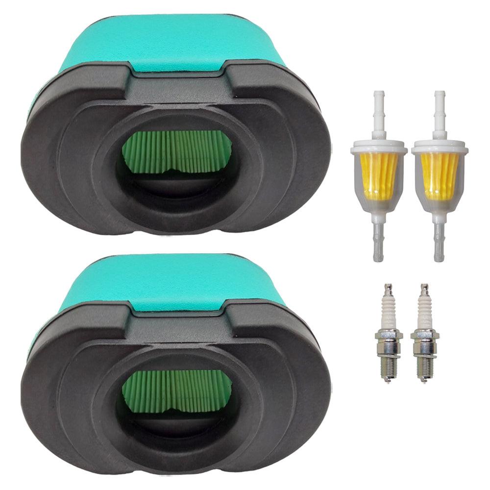 2PK Air Filter Tune Up Kit For John Deere GY21057 MIU11515 Z245 Z425 LA155