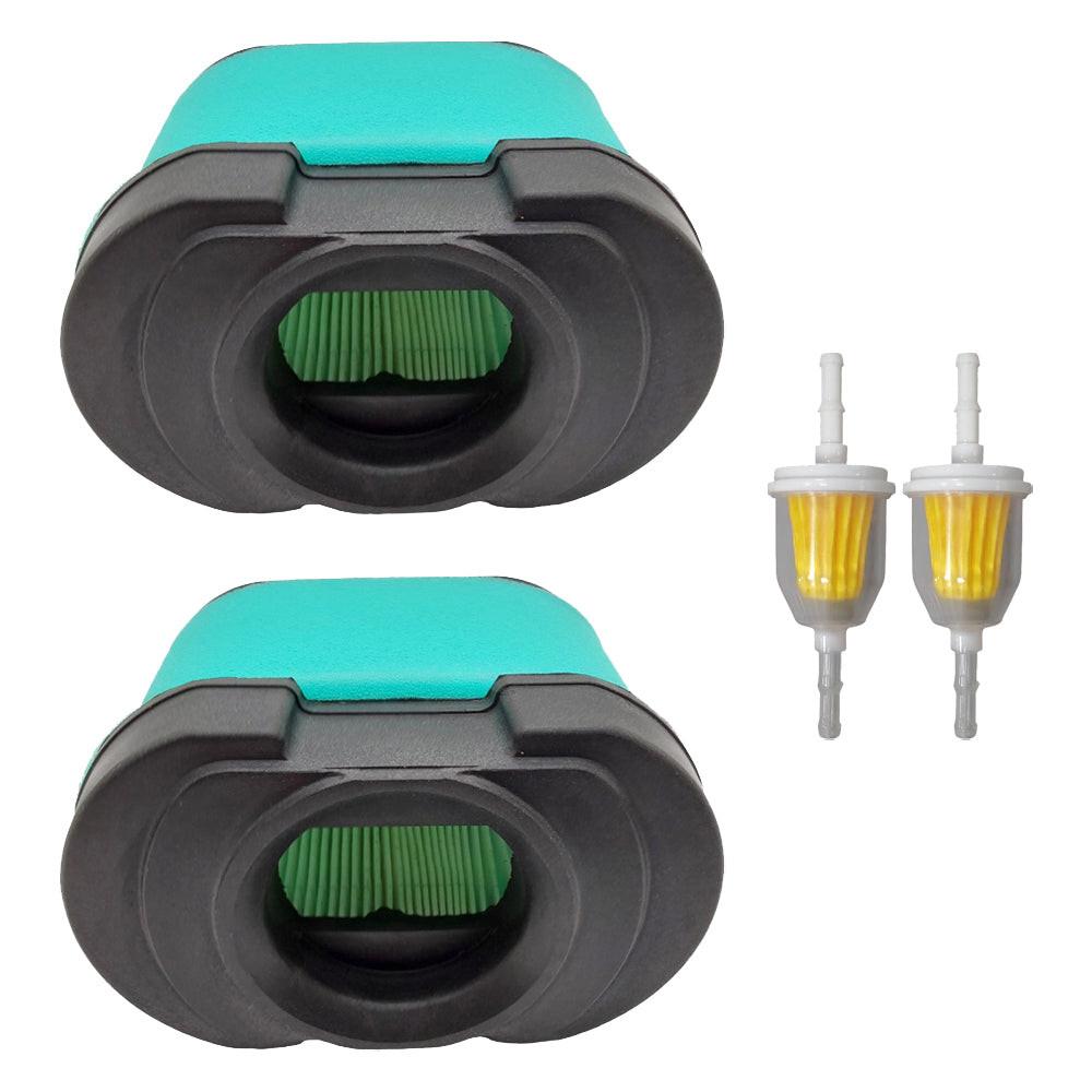 2PK Proven Part Air and Fuel Filter Combo For Briggs Stratton 16HP-27HP Engines 407777 40G777 445667 445877