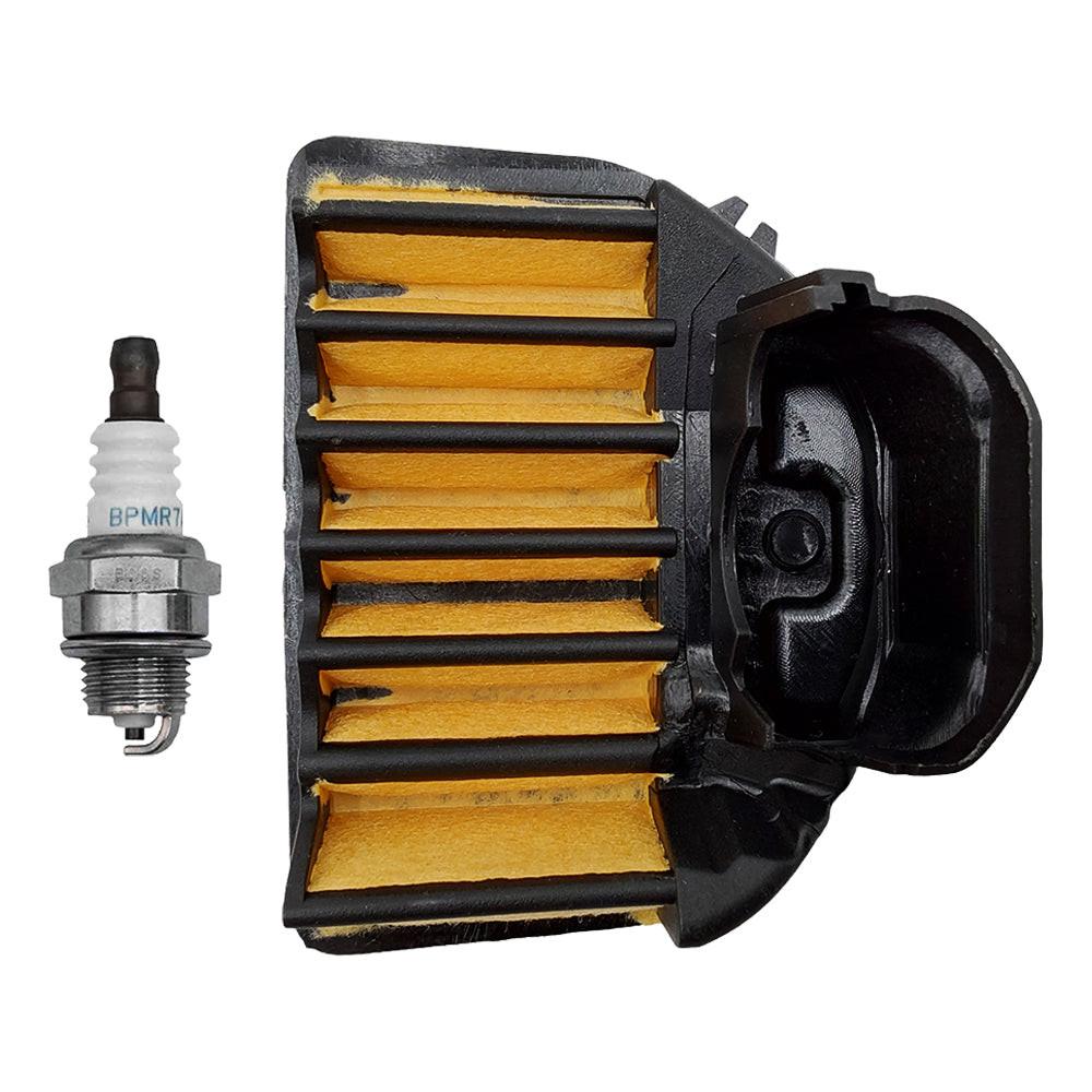 Filtro de aire de pieza probada compatible con Husqvarna 455, 455E, 460