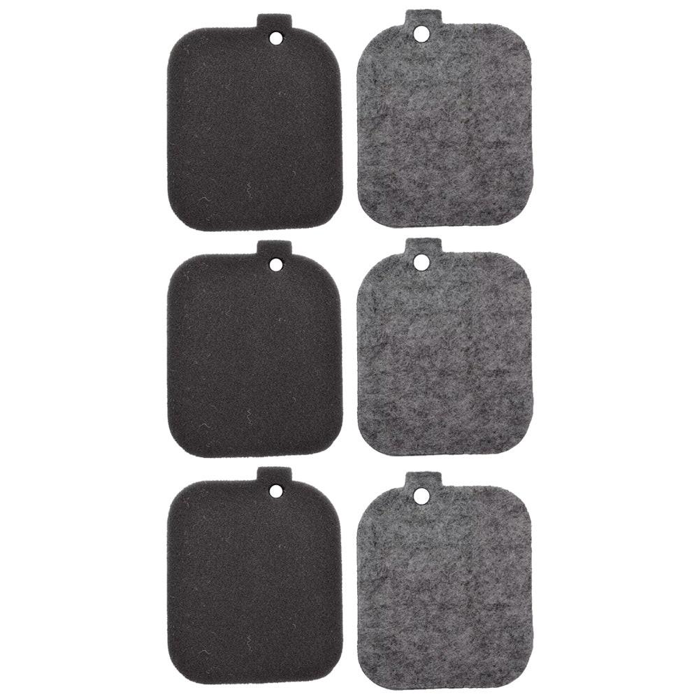 6PK Air Filter Set For Stihl BG45 BG46 BG55 BG65 BR45 SH55 SH85 Blower 4229 120 1800