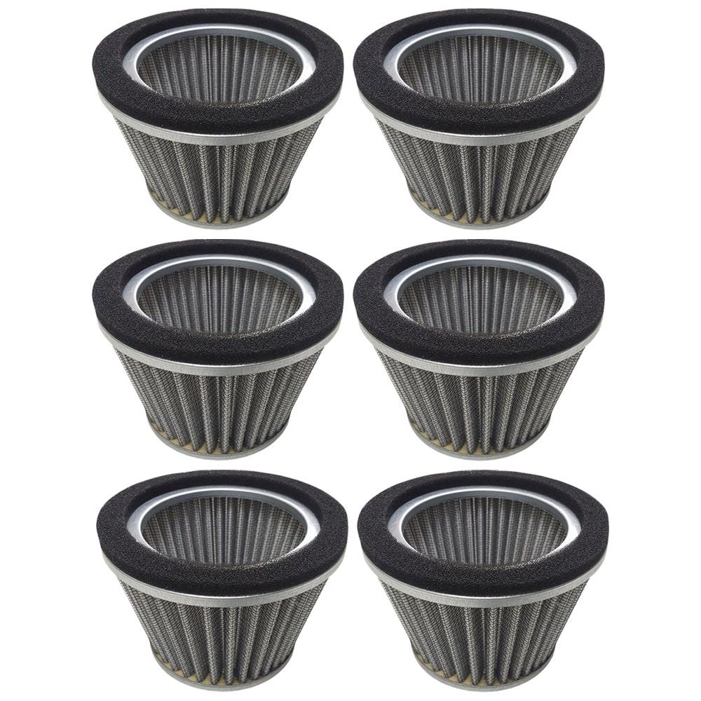 Proven Part 6-Pack Air Filter Fits Kawasaki 49064-2006 FZ340D and FZ340G