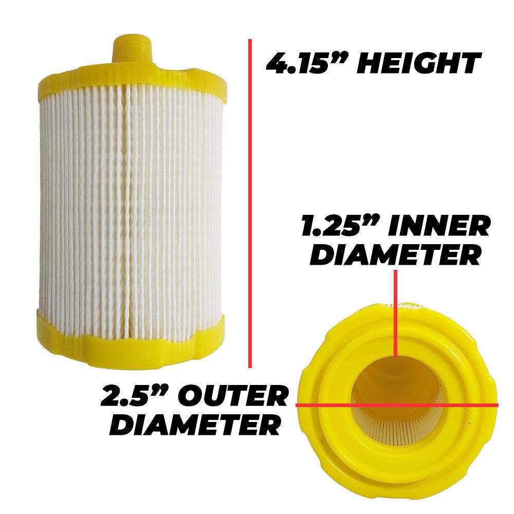 Filtro de aire de pieza probada compatible con Briggs y Stratton 84002309