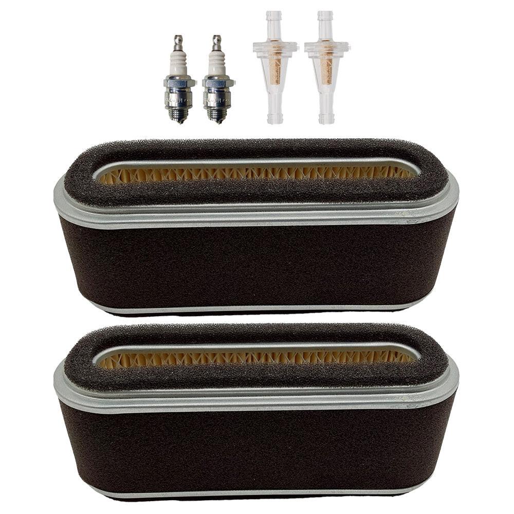 2PK Air Filter Tune Up Kit For John Deere Tractors 108 111 111H Fits AM101191