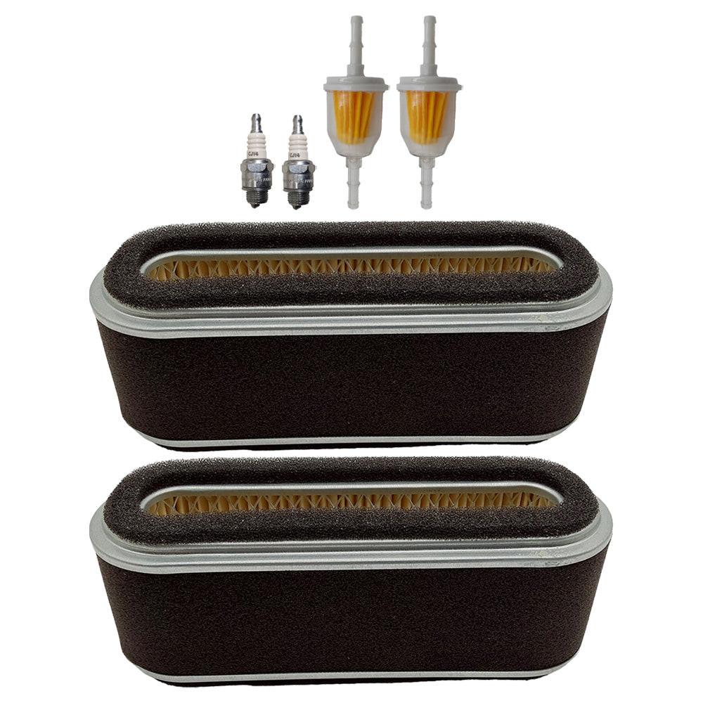 2PK Air Filter Tune Up Kit For John Deere GX95 SRX95 Fits AM101191