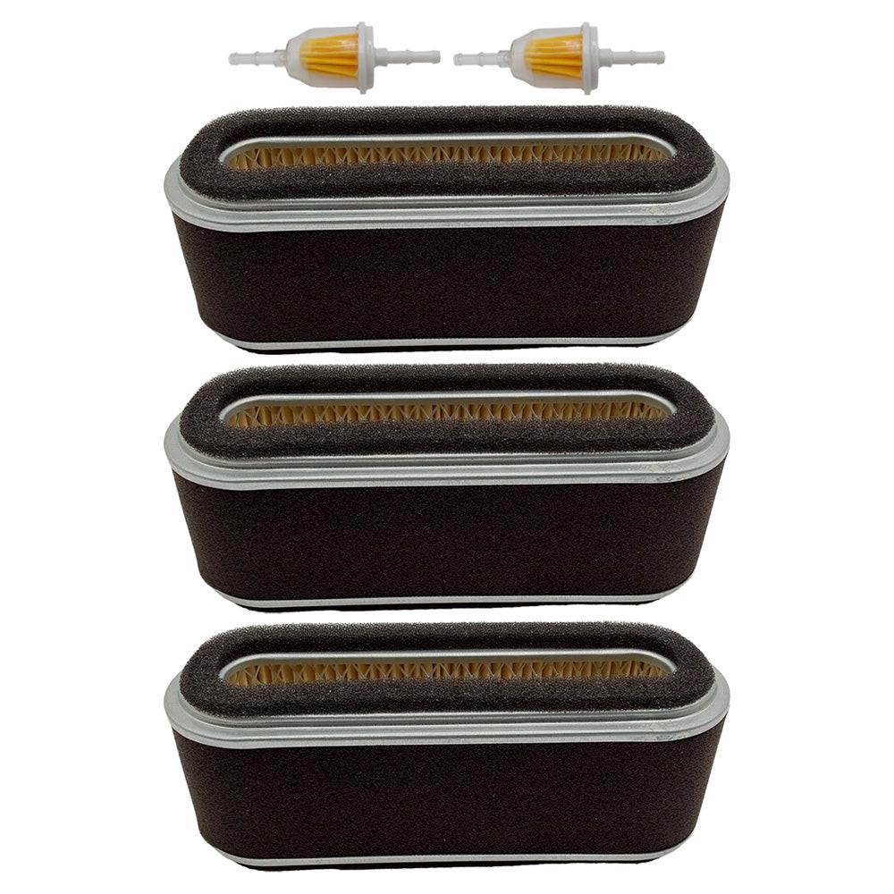 Air Filter and Fuel Filter For John Deere112L, 160 and 165; GX95, RX95, SRX95 and SX84 riding mowers AM101191