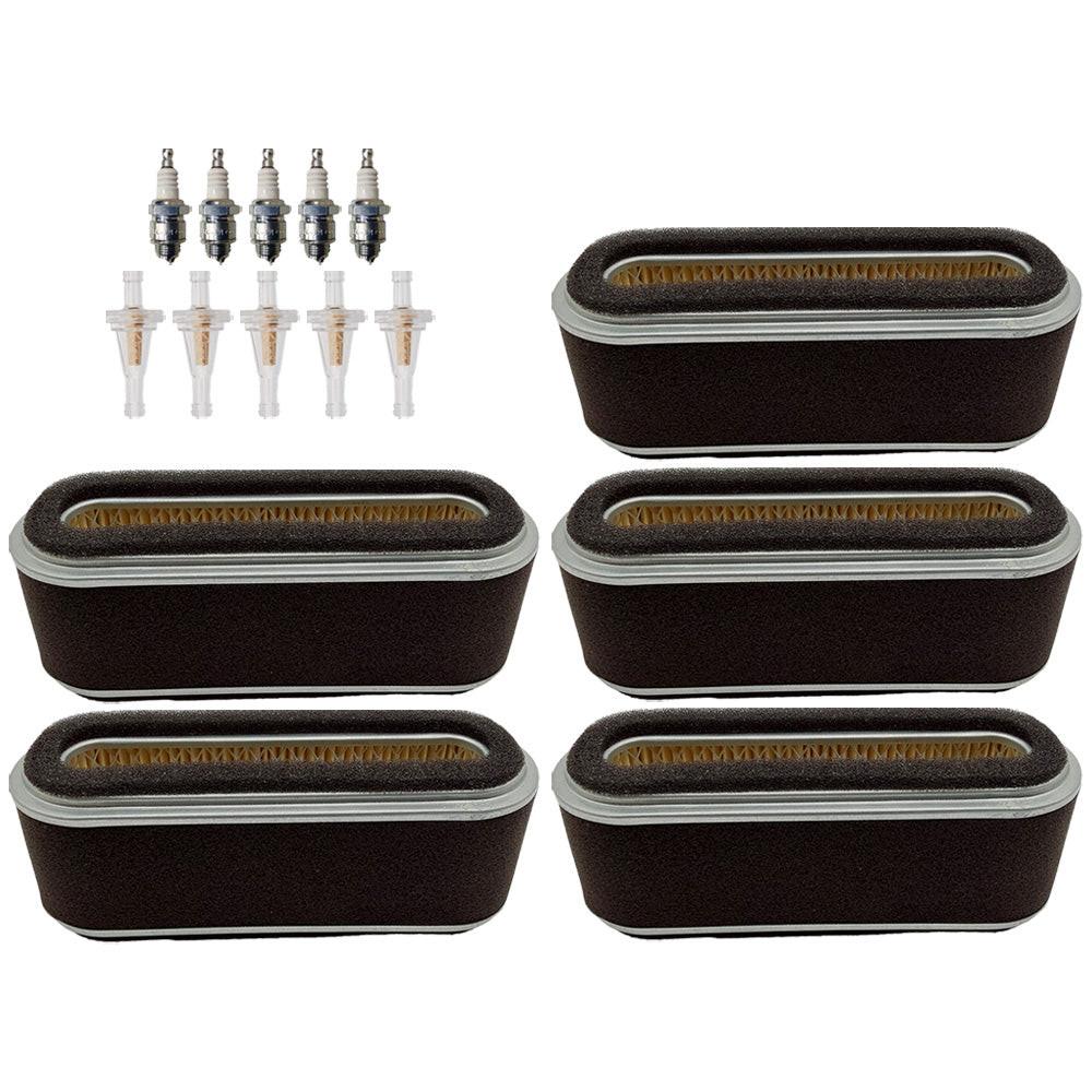 5PK Air Filter Tune Up Kit For John Deere Tractors 108 111 111H Fits AM101191