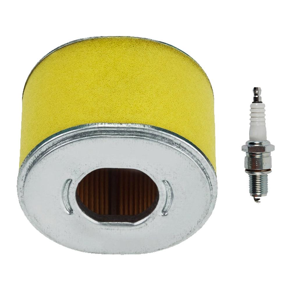 Air Filter and Spark Plug For Honda GX240 GX270 Fits 17210-ZE2-822