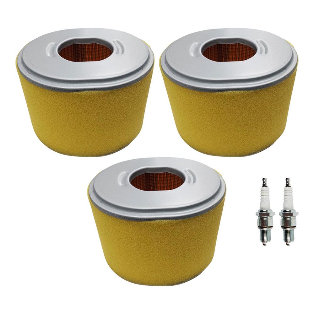 Air Filter Spark Plug Combo For Honda GX240 GX270 Fits 17210-ZE2-822