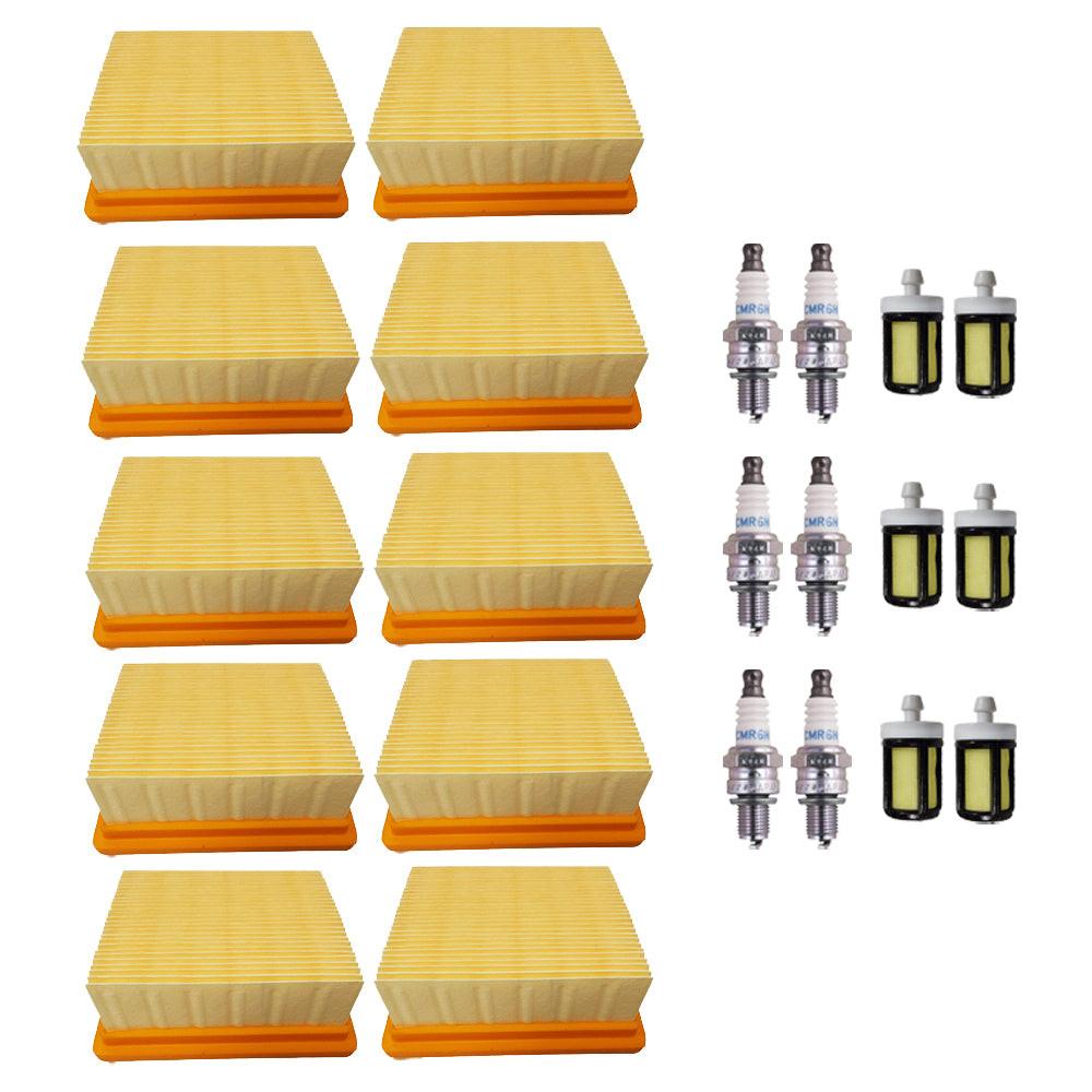Filtro de aire de pieza probada compatible con Stihl BR800 BR800C BR800X 4283-141-0300 4283-141-0300B 
