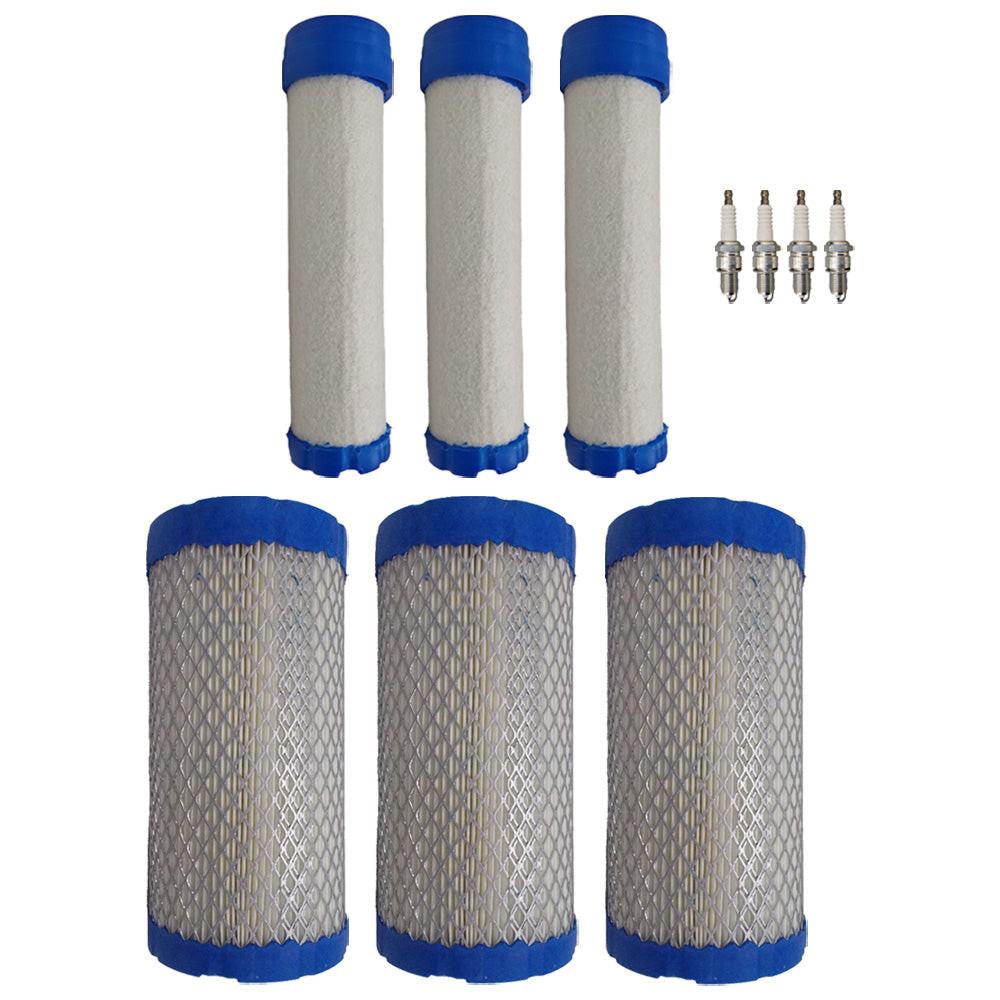 Air Filter Kit And Spark Plug Multi Pack For John Deere HPX615E Fits M113621