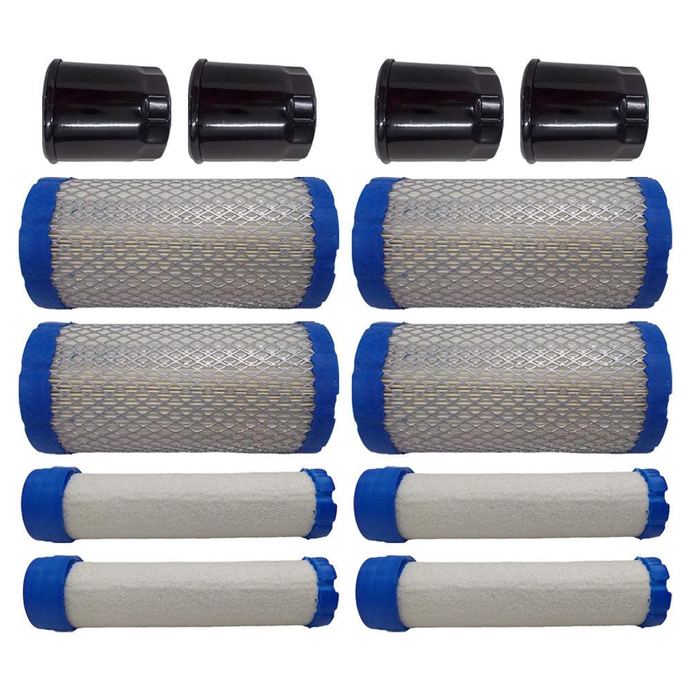 4PK Air Filter Kit And Oil For John Deere HPX615E Fits M113621