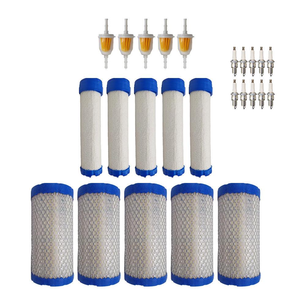 5PK Air Filter Tune Up Kit For John Deere HPX615E Fits M113621