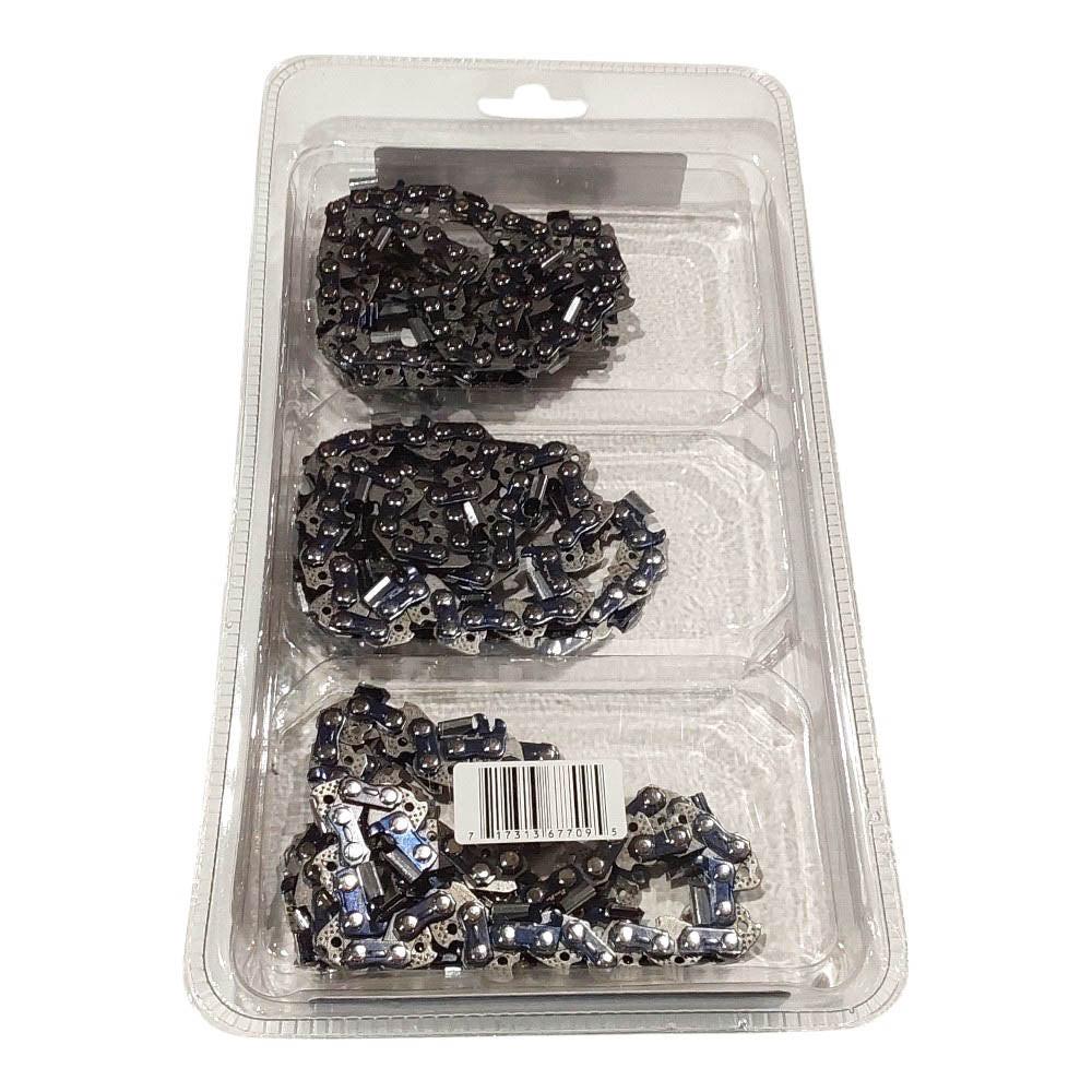 Proven Part 3-Pack of chainsaw Chain 325 Pitch 050 Gauge 59 DL Fits Oregon 20BPX059G