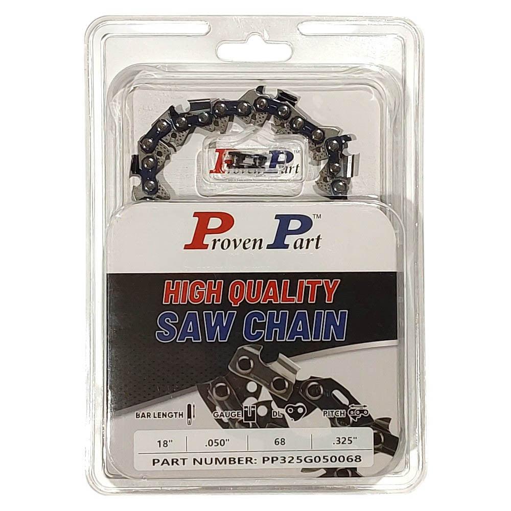 Proven Part 18" Chain Fits Stihl MS230,231,250,251 3687-005-0068 Bar .325" .050" 68DL