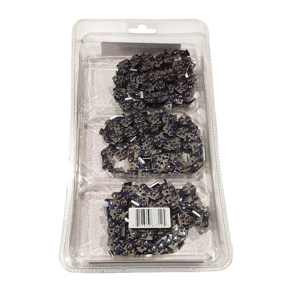 Proven Part 3-Pack of chainsaw Chain 325 Pitch 050 Gauge 68 DL Fits Stihl 63PM3 68