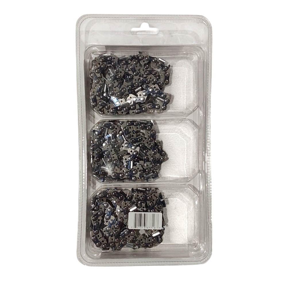 Proven Part 3-Pack of chainsaw Chain 325 Pitch 050 Gauge 72 DL Fits Echo 33SL72CQ
