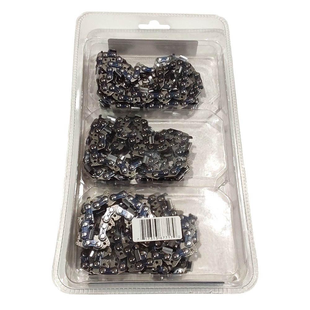 Proven Part 3-Pack of chainsaw Chain 325 Pitch 050 Gauge 78 DL Fits Echo 20A0AD3378