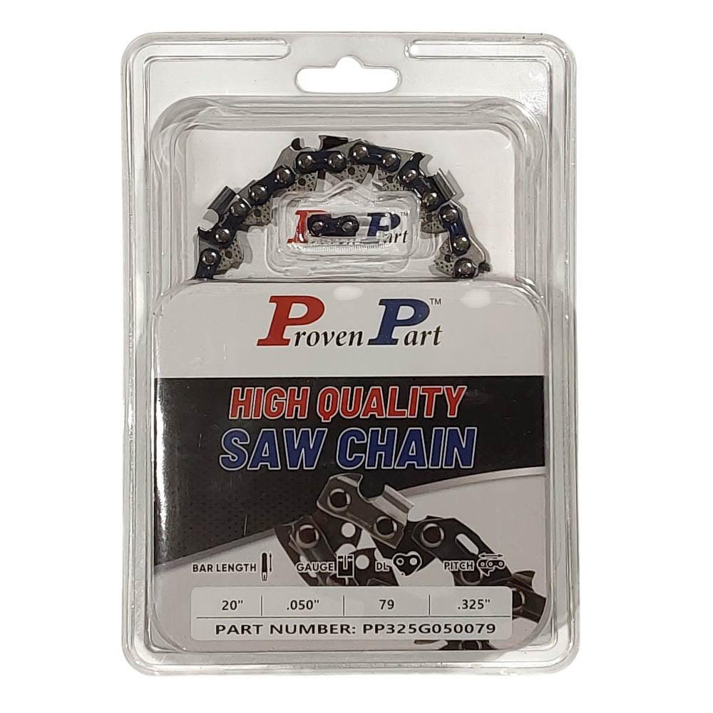 Proven Part Semi Chisel Saw Chain 0.325"" .050" 79DL