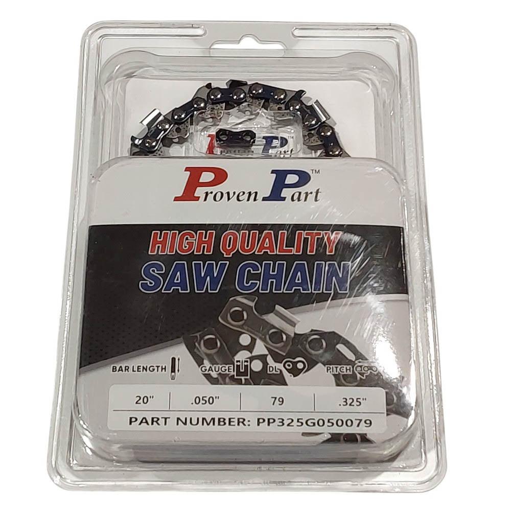 Proven Part Semi Chisel Saw Chain 0.325"" .050" 79DL