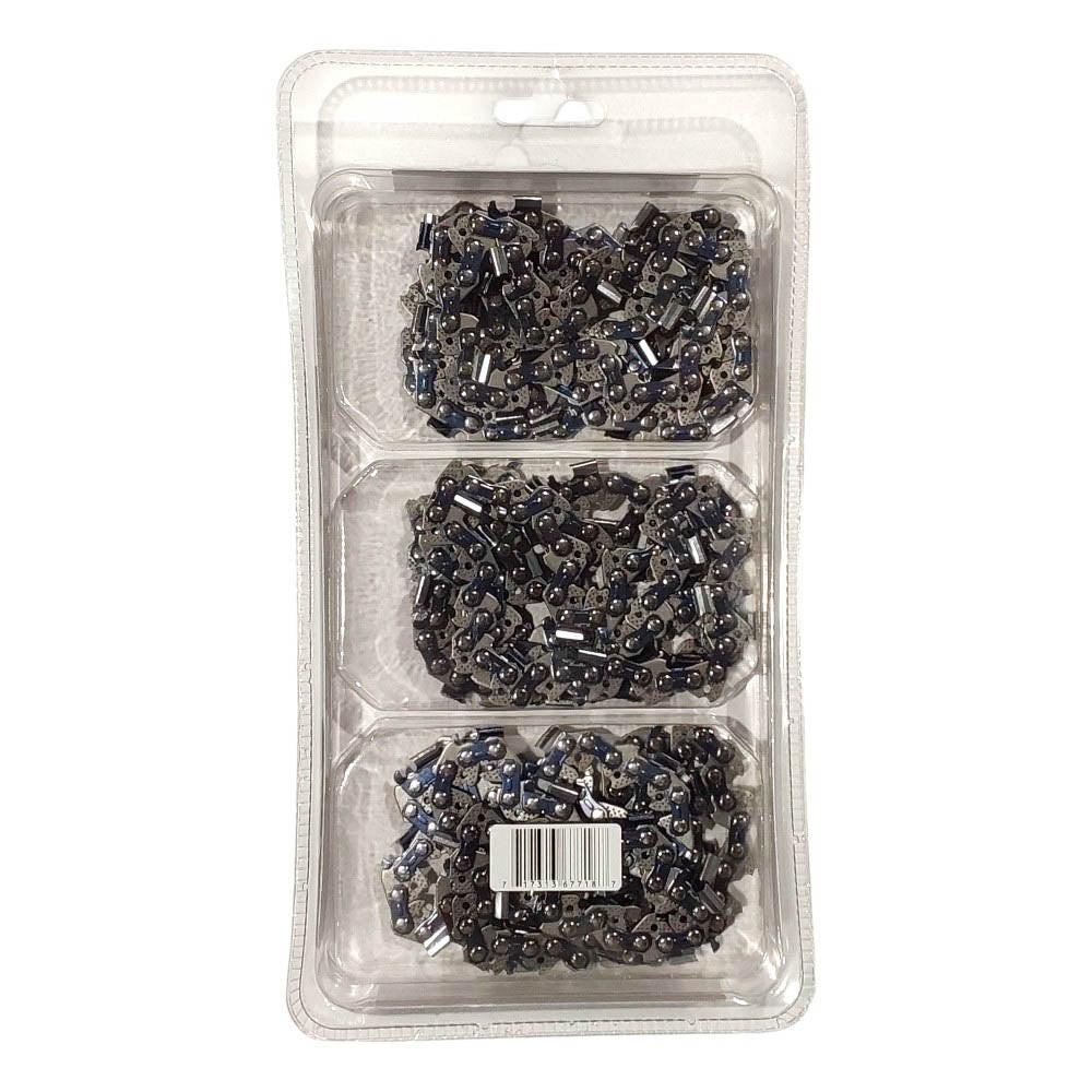 Proven Part 3-Pack of chainsaw Chain 325 Pitch 050 Gauge 79 DL Fits Echo 20BPX079G