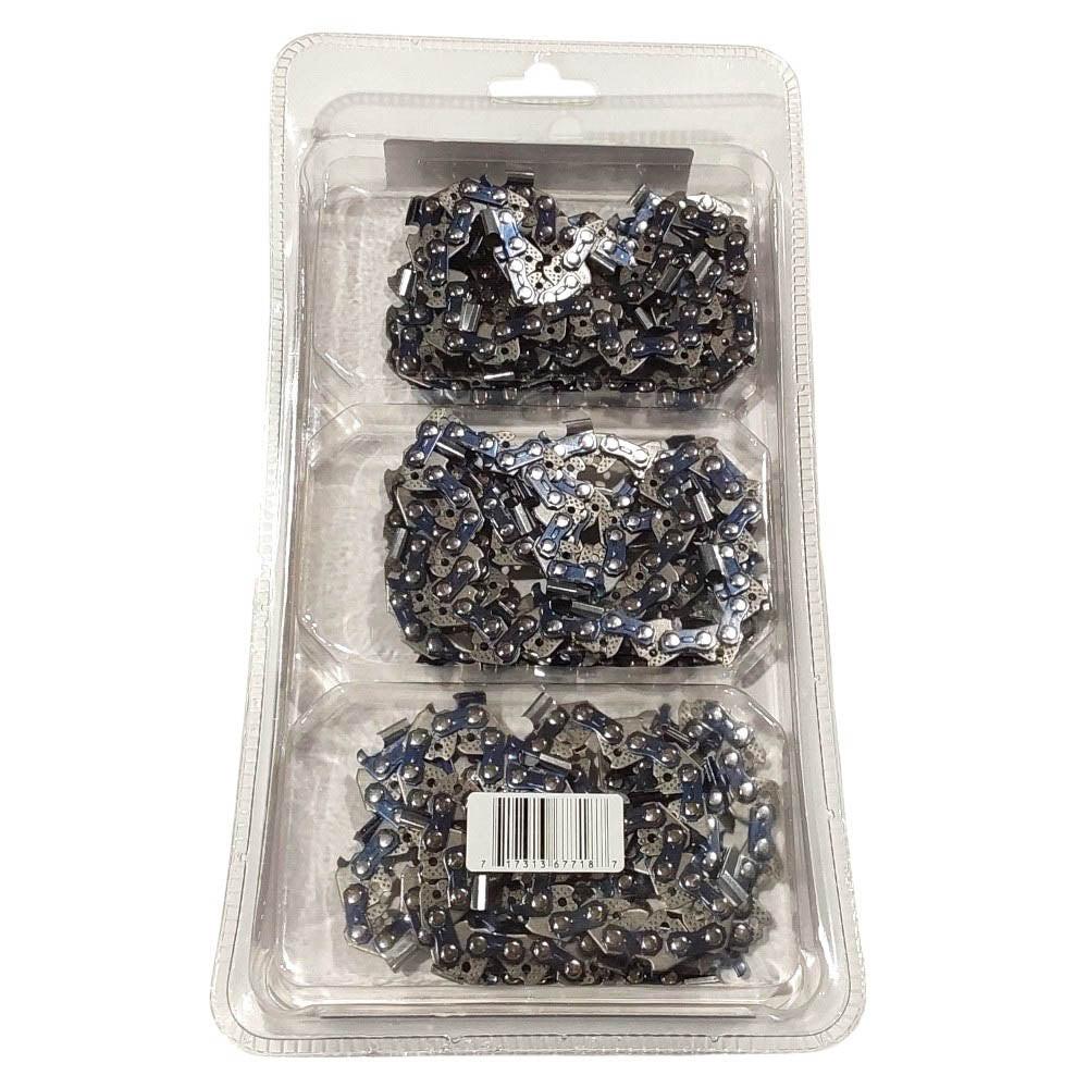 Proven Part 3-Pack of chainsaw Chain 325 Pitch 050 Gauge 79 DL Fits Echo 20BPX079G