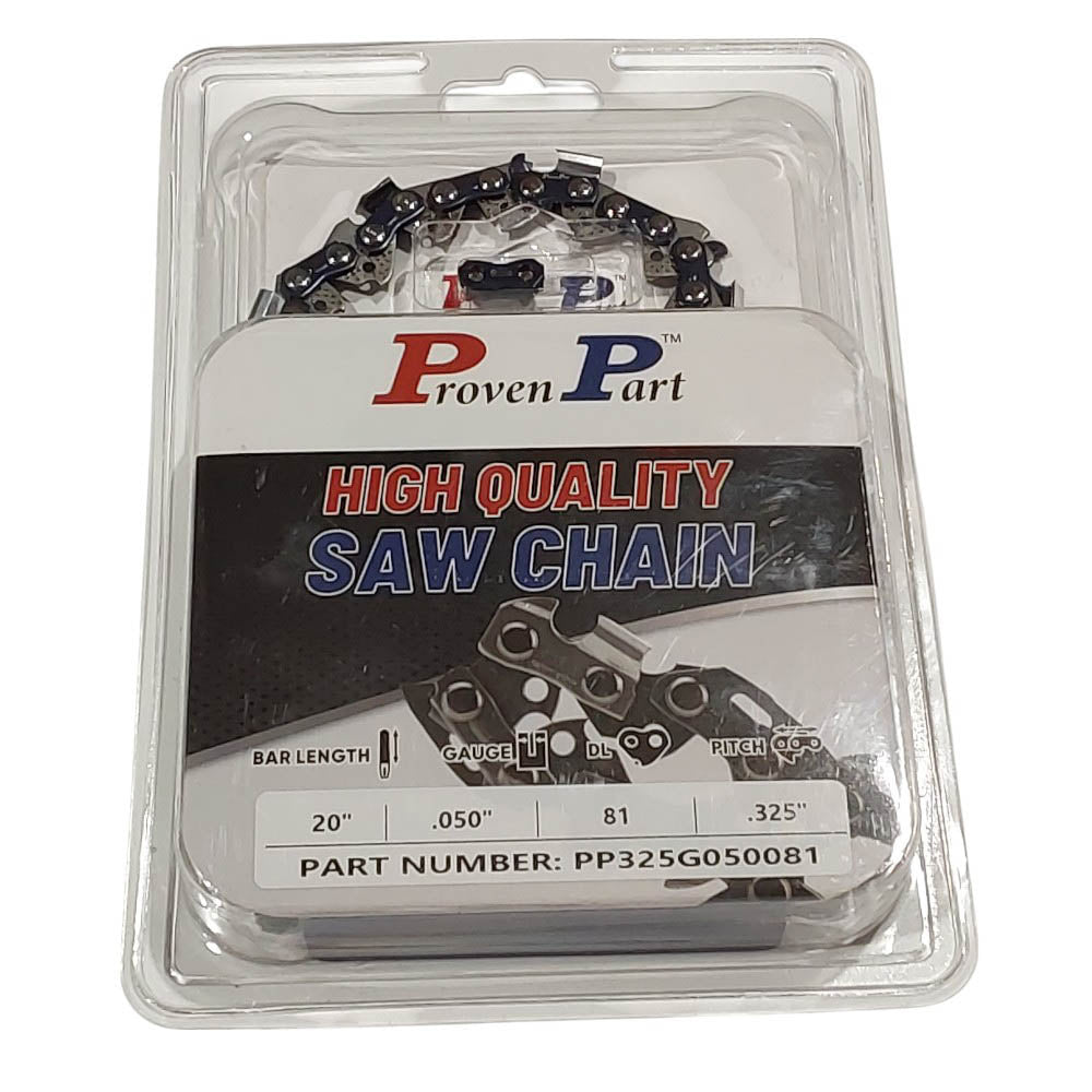 Proven Part 20" Chain Fits Stihl Farm-Boss, MS260,261,270 3687-005-0081 Bar .325" .050" 81DL