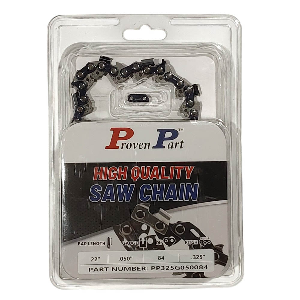 Proven Part Semi Chisel Saw Chain 0.325"" .050" 84DL