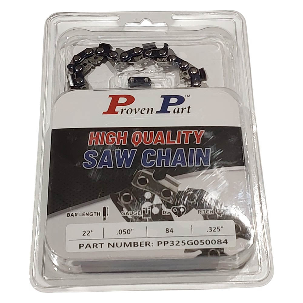 Proven Part Semi Chisel Saw Chain 0.325"" .050" 84DL