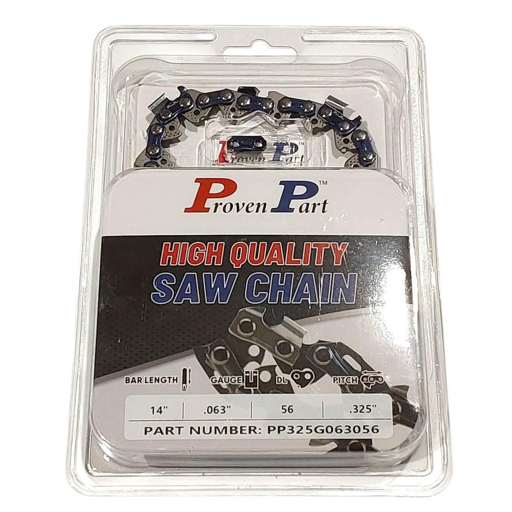 Proven Part Semi Chisel Saw Chain 0.325"" 0.063 56DL