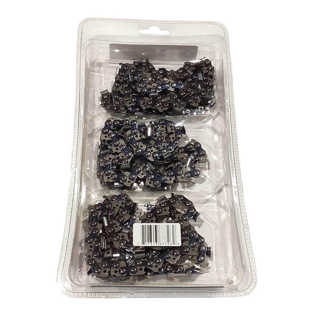 Proven Part 3-Pack of chainsaw Chain 325 Pitch 063 Gauge 74 DL Fits Stihl 26RM3 74