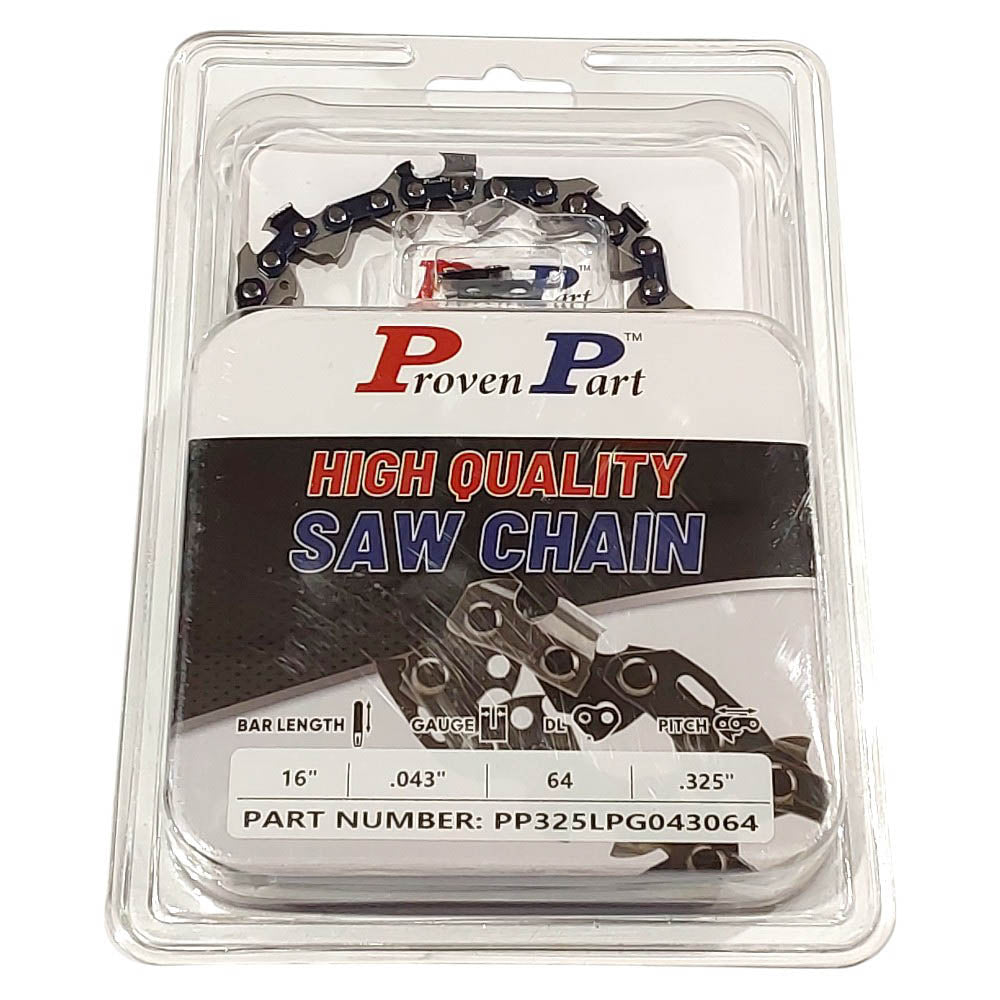 Proven Part 16" .325" .043" 64 DL Saw Chain 80TXL064 596553364 SP21G-64