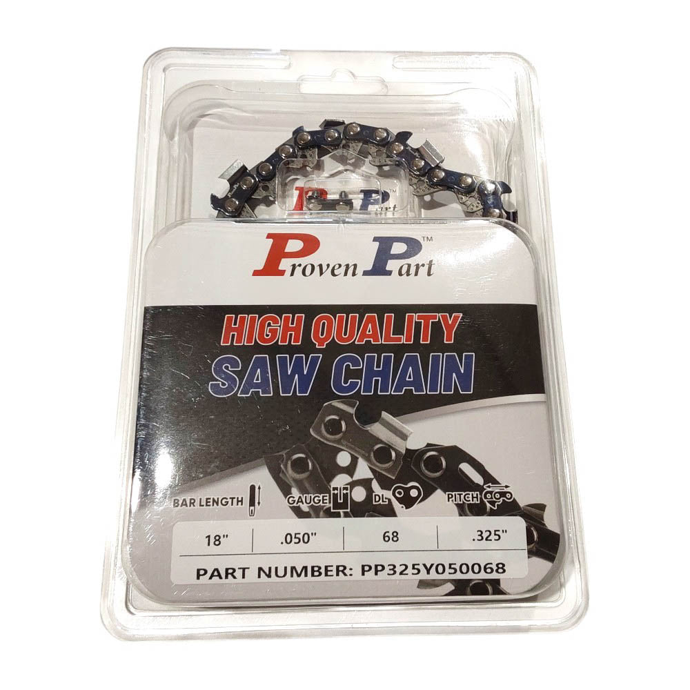 Proven Part 1-Pack 18" Full Chisel Chain Fits Stihl MS230Cbe 3687-005-0068 .325" .050G 68DL