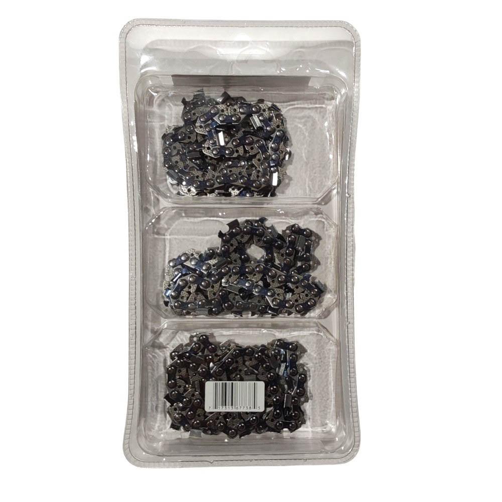 Proven Part 3x Full Chisel Chain 0.325 .050 68DL Fits Echo CS-5500 33SL72CQ
