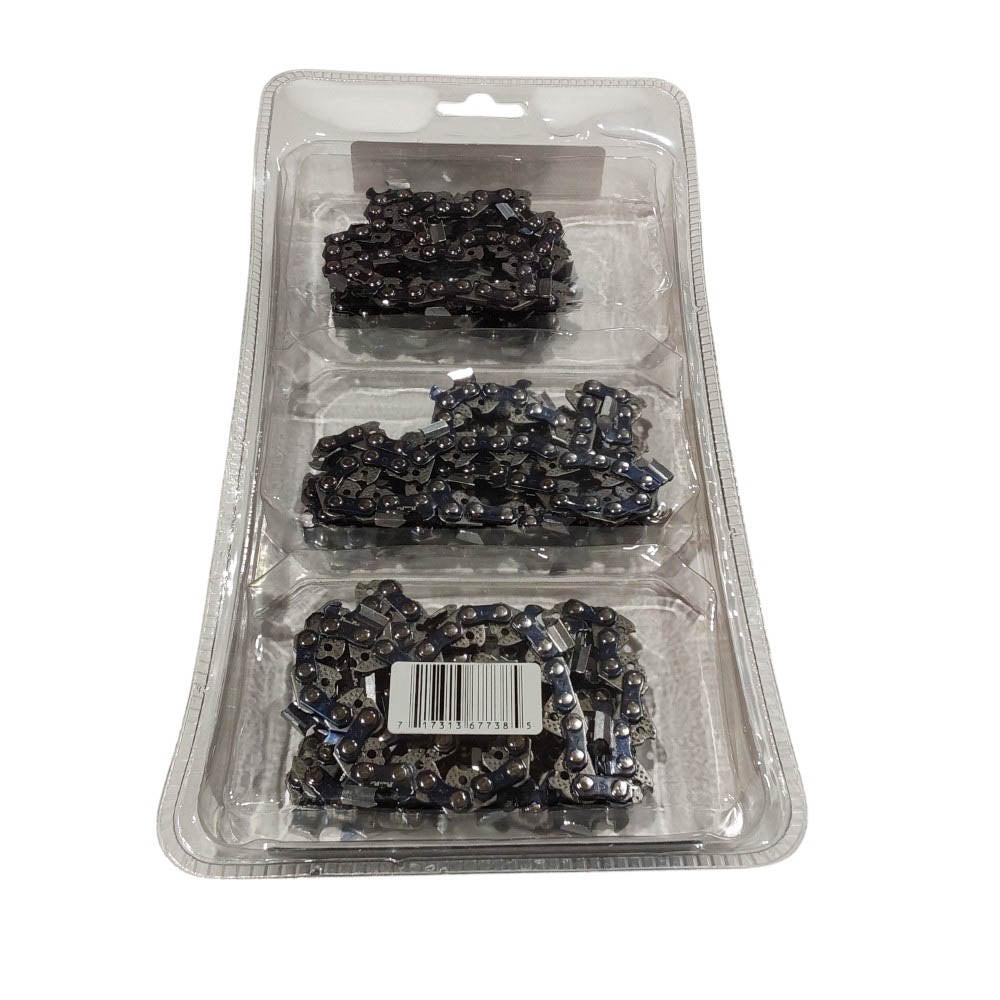 Proven Part 3x Full Chisel Chain 0.325 .050 68DL Fits Echo CS-5500 33SL72CQ