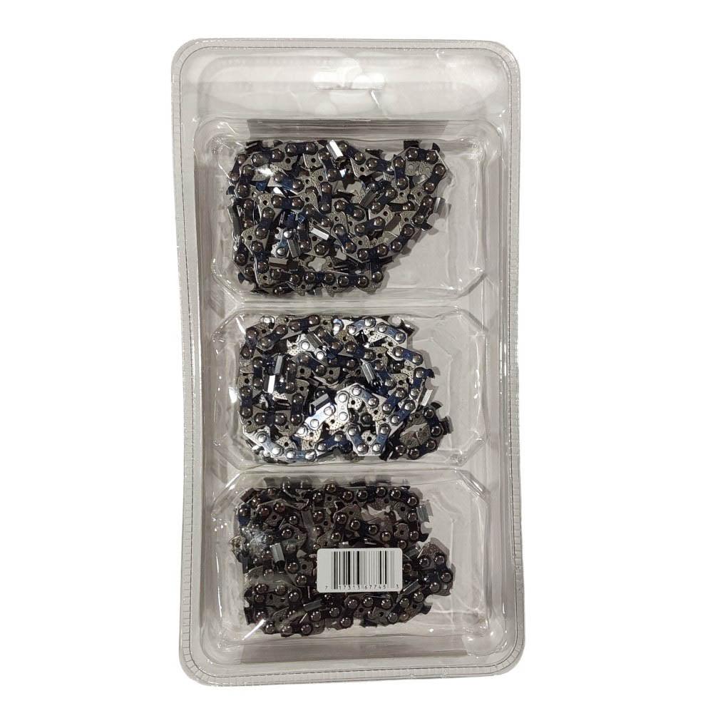 Proven Part 3-Pack of chainsaw Chain 325 Pitch 063 Gauge 66 DL Fits Oregon 35LG066