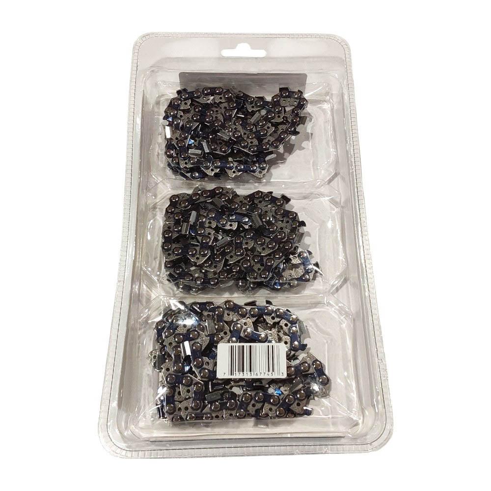 Proven Part 3-Pack of chainsaw Chain 325 Pitch 063 Gauge 66 DL Fits Oregon 35LG066