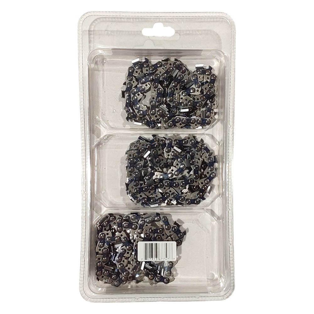 Proven Part 3-Pack of chainsaw Chain 325 Pitch 063 Gauge 72 DL Fits Oregon 35LG072