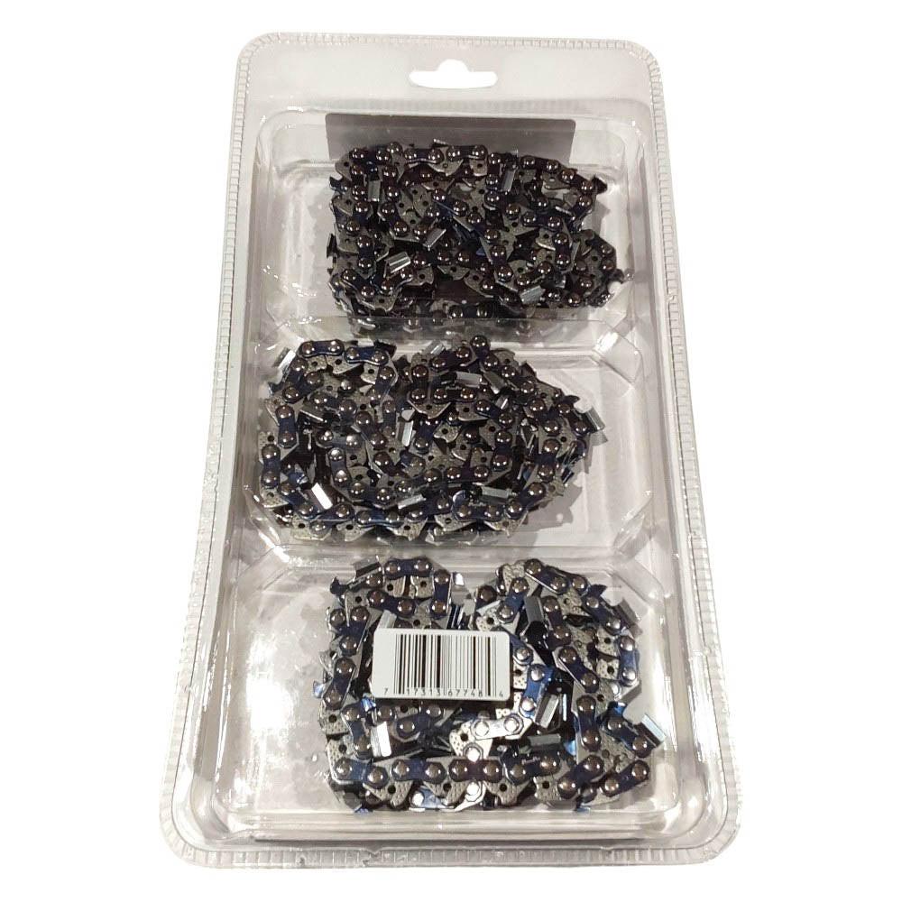 Proven Part 3-Pack of chainsaw Chain 325 Pitch 063 Gauge 80 DL Fits Oregon 35LG080