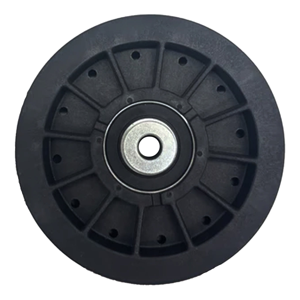 (2) Proven Part Heavy-Duty Flat Tensioner Pulley Fits Exmark 109-3397 and Fits Toro Zero-Turn Mowers