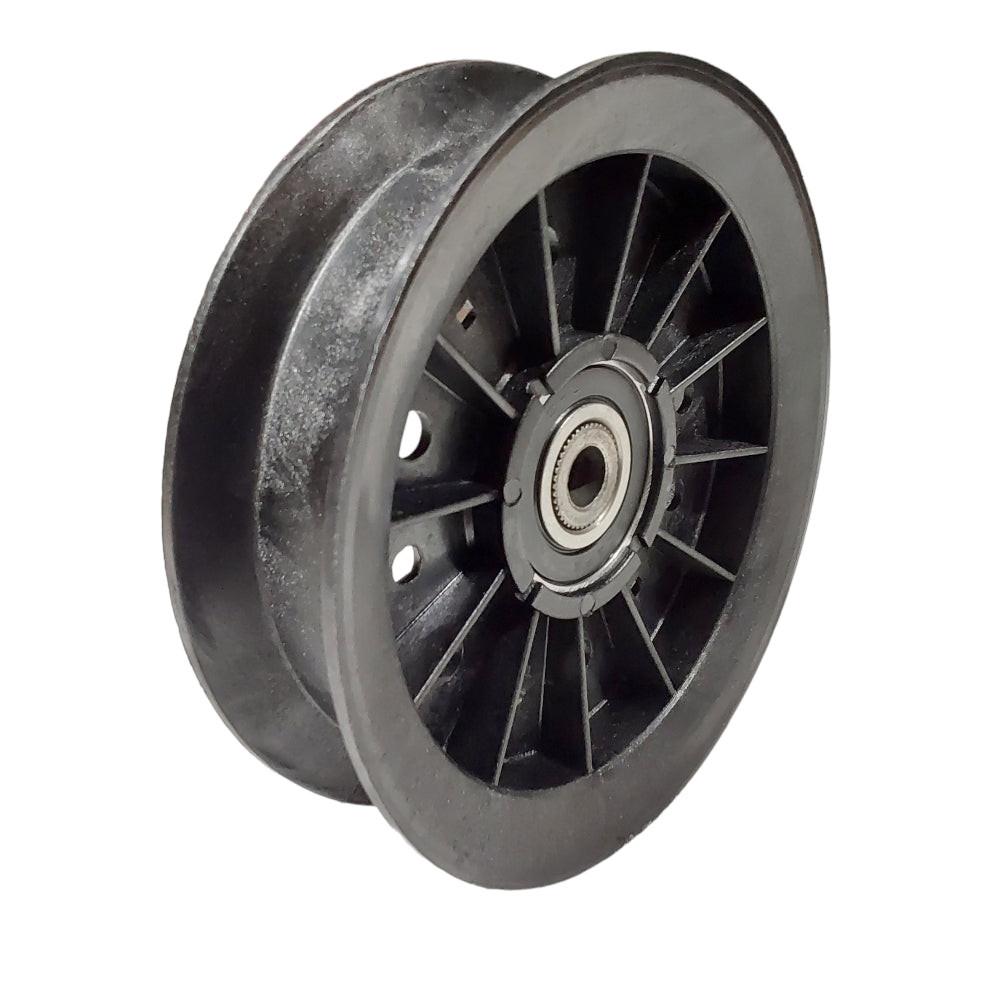 Polea tensora plana para correa de cubierta, pieza probada, compatible con cortacésped Murray 310326 300841 34820