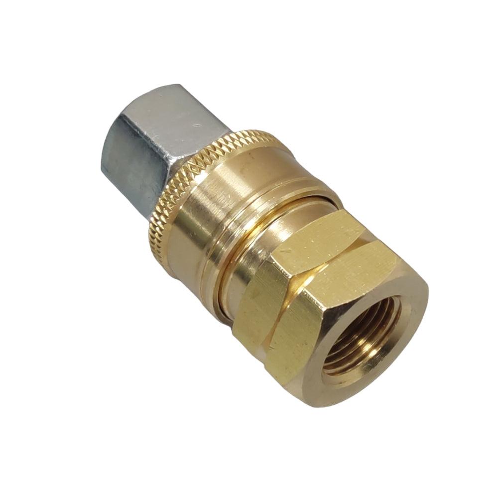 Proven Part Quick Connect To 3/8" Female ( 2 PK ) Plug 3/8" Female Stainless ( 2 ) 3/8" High Temperature O-Rings ( 10 PK )