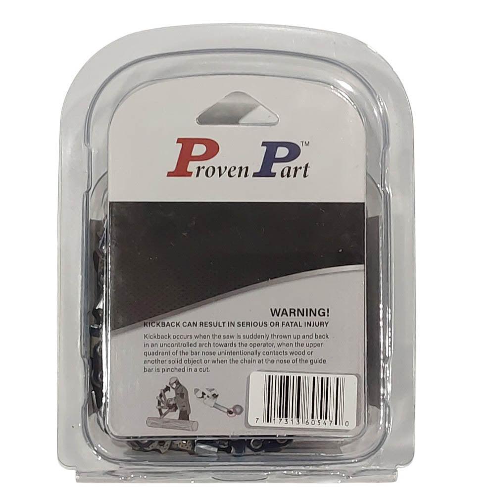Proven Part Semi Chisel Saw Chain 3/8" .050" 105DL Fits Husqvarna 501 84 25-05.