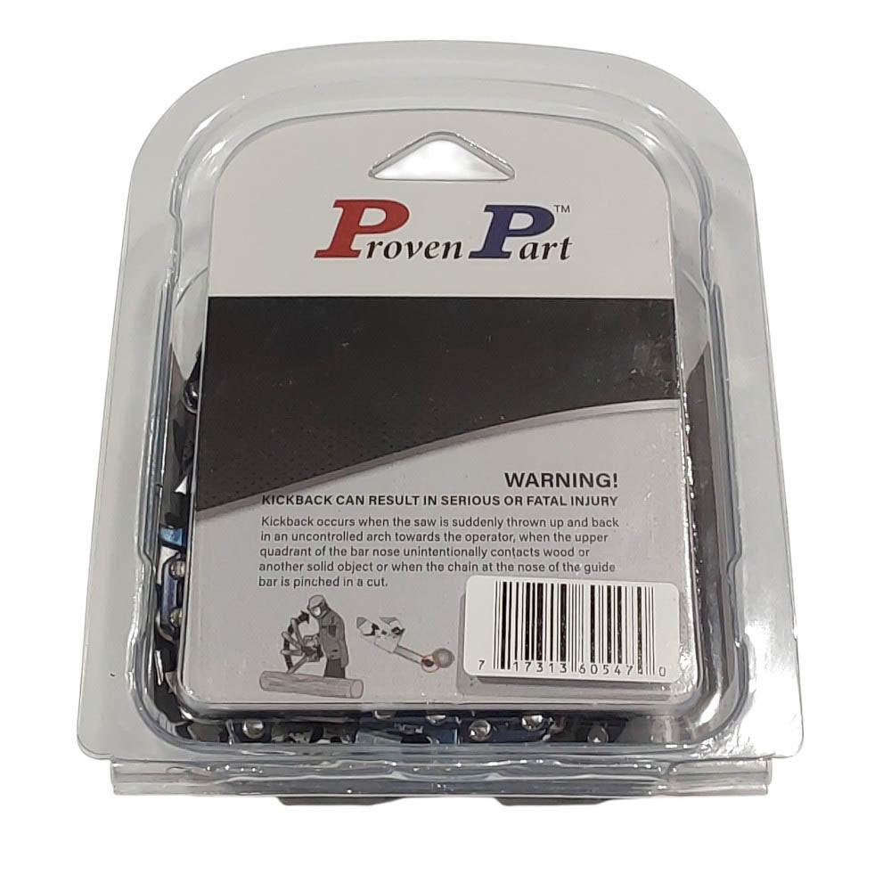 Proven Part Semi Chisel Saw Chain 3/8" .050" 105DL Fits Husqvarna 501 84 25-05.