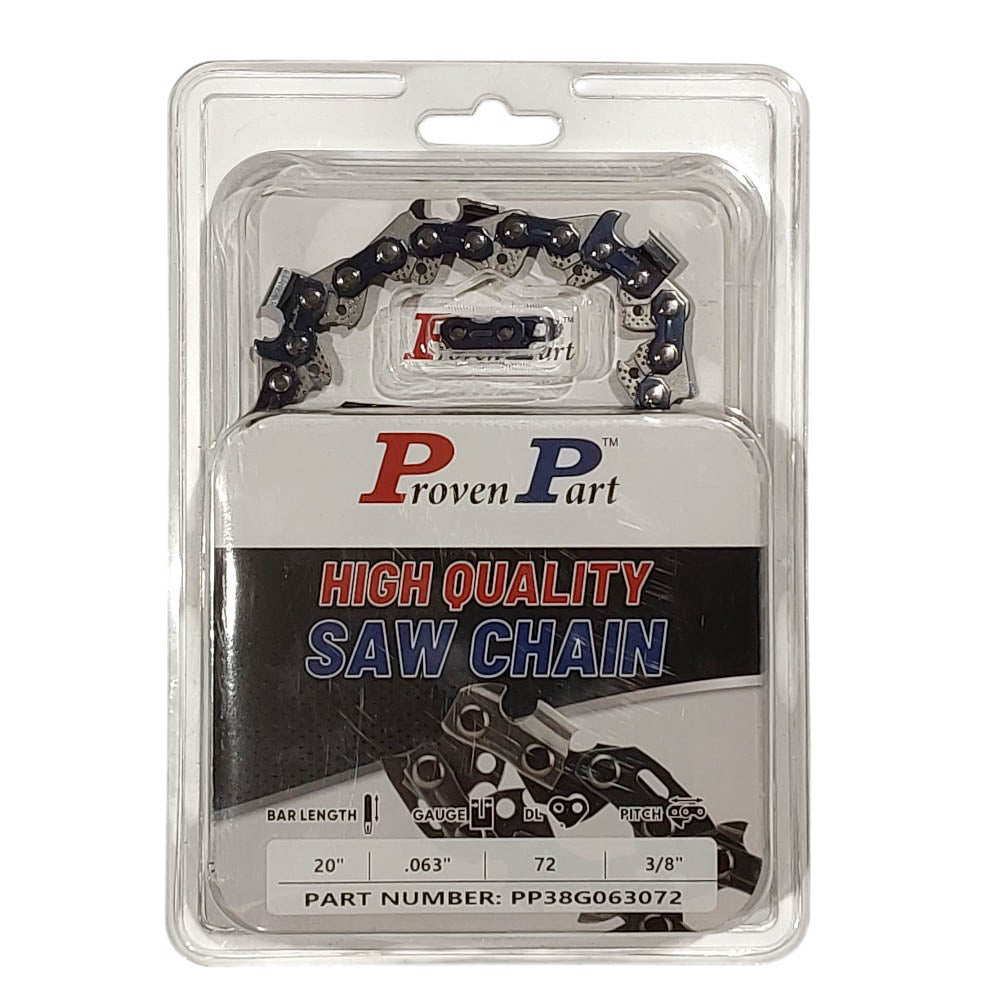 Proven Part 20" Chain Fits Stihl MS440, MS441Cm 3626-005-0072 Bar 3/8" .063" 72DL