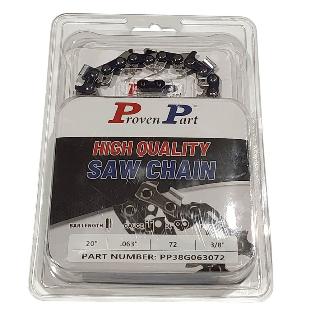 Proven Part 20" Chain Fits Stihl MS440, MS441Cm 3626-005-0072 Bar 3/8" .063" 72DL
