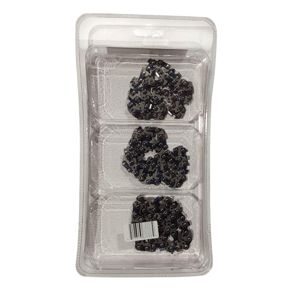 Proven Part 3x Semi Chisel Chain Low Profile 3/8 .043 39DL Fits Efco Multi Mate Pruner, P